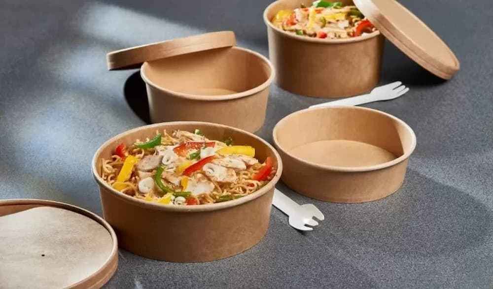 ظروف یکبار مصرف گیاهی عمده مناسب سفارش های حجمی و تجاری